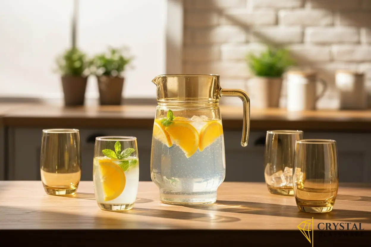 7-piece glassware set 